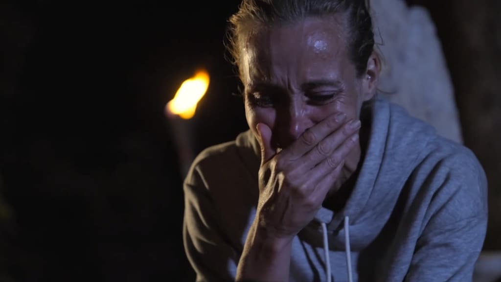 Rita Berger belt in tranen met gezin