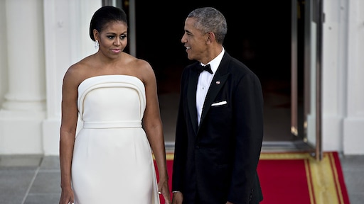 Michelle Obama kon haar man Barack 10 jaar niet luchten of zien