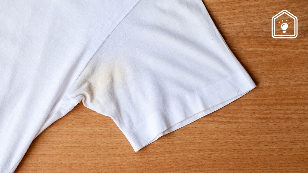 Gele okselvlekken sale