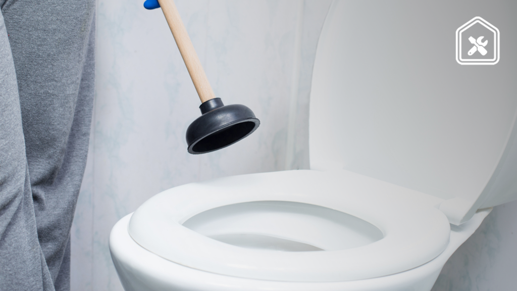 toilet maakt klokkend geluid