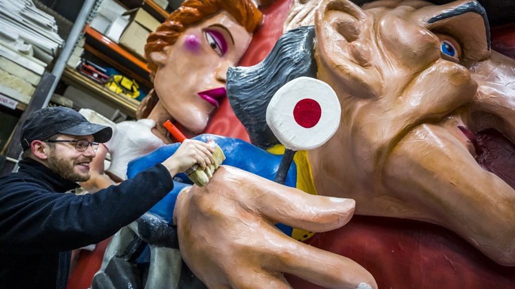 Bouwers carnavalswagens in de stress: 'Van ijzer tot lijm, het is onbetaalbaar'