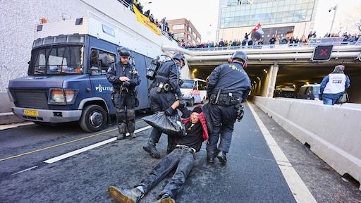 Extinction Rebellion: blokkade A12 was een succes