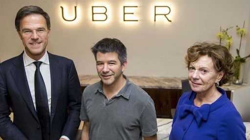 Zo lobbyde Neelie Kroes tegen de regels Mark Rutte het kantoor van Uber in