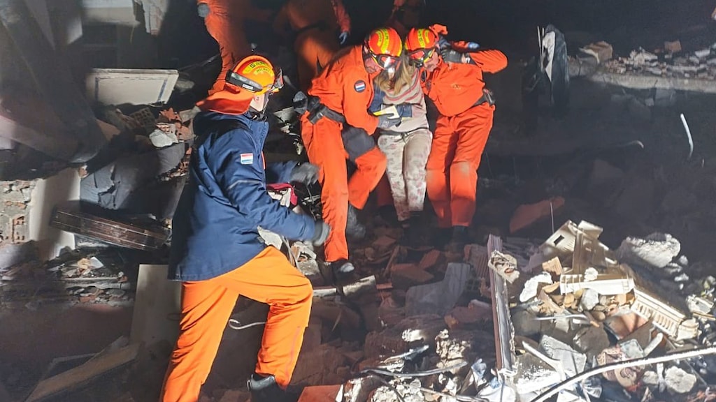 Zo gaat het Nederlandse reddingsteam te werk in Turkije