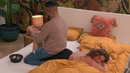 Hamza afgewezen na eerste massage in Lang Leve de Liefde: 'Je hebt nog veel te leren'