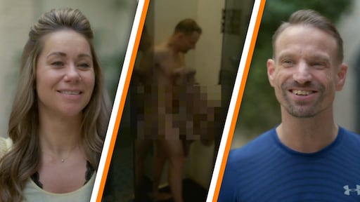Patricia en Stephan geven zich letterlijk bloot in badkamer van glas in MAFS