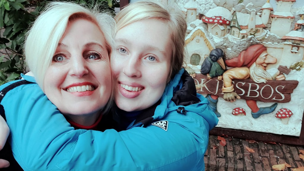 Bianca en Denise in de Efteling.