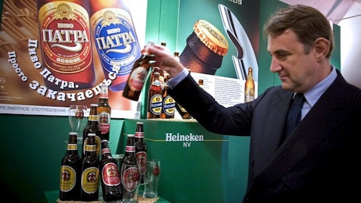 Heineken brouwt er nog op los in Rusland, ondanks belofte om land te verlaten