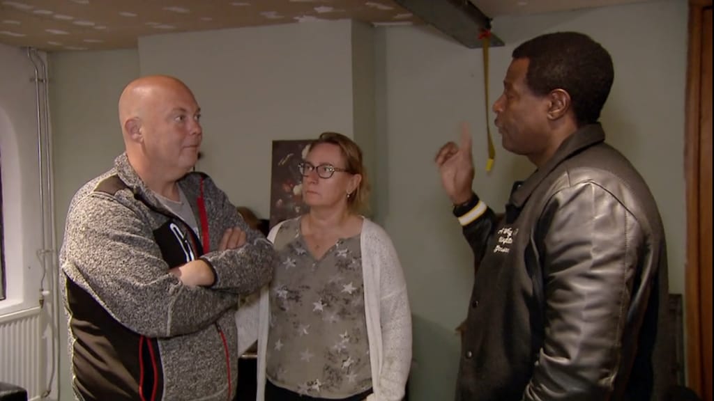 Juan kwaad op Chamilla in Help, Mijn Man Is Klusser: 'Wat flik jij me nou?'