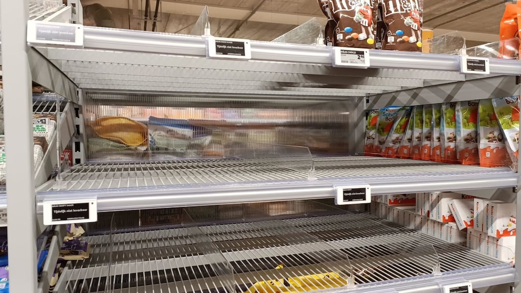 Lege schappen bij Jumbo door ruzie met leverancier Mars