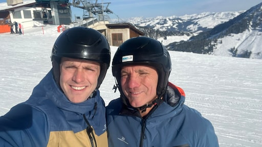 John de Bever en partner Kees gaan de sneeuw in voor nieuw seizoen De Bevers