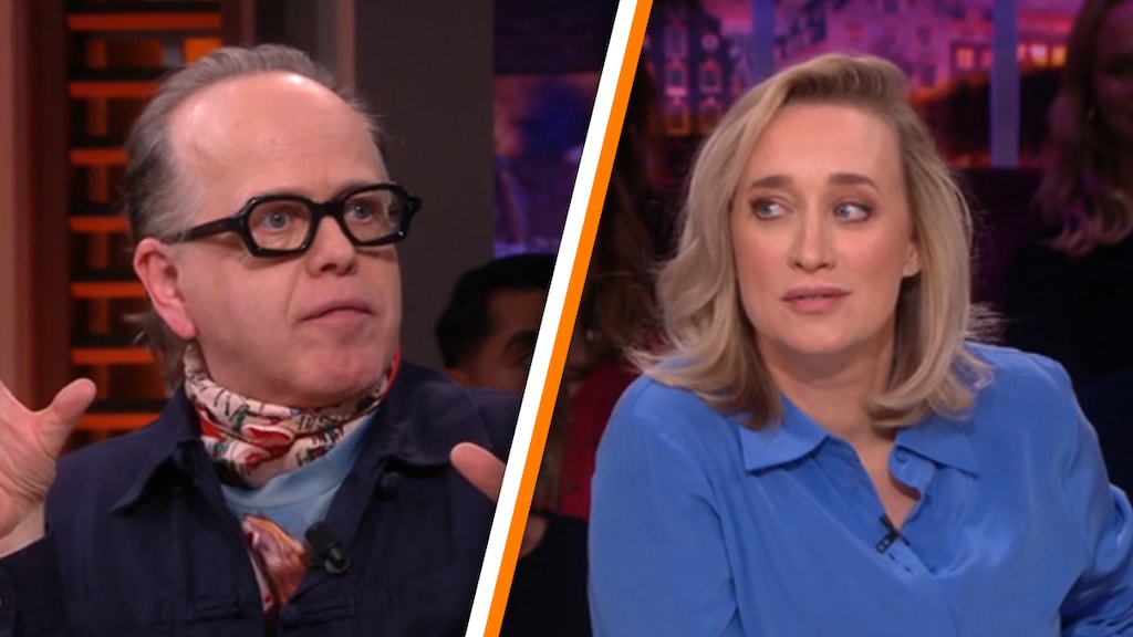 Marc-Marie Huijbregts confronteert Eva Jinek met 'lange vakanties'