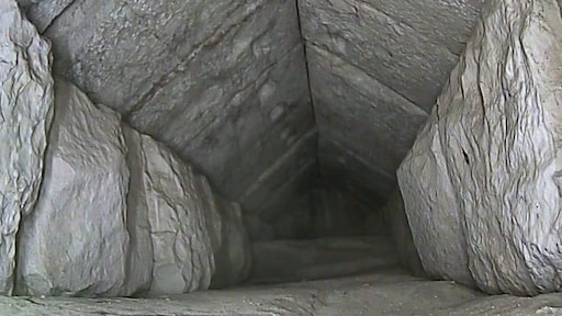 Zo ziet eeuwenlang verborgen gang eruit in Grote Piramide van Gizeh