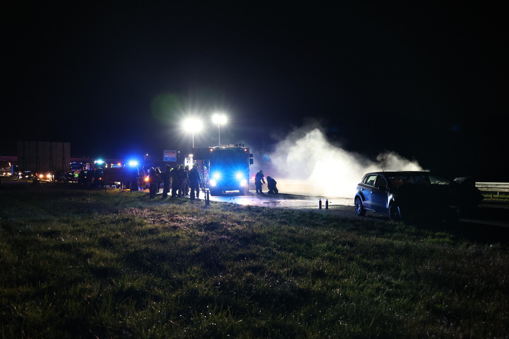 auto ongeluk a59 sprang capelle