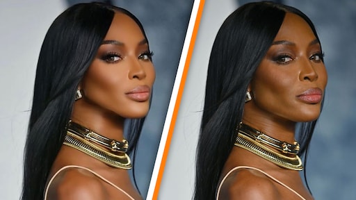 Photoshopkunsten Naomi Campbell onder vuur: 'Verwijder het'