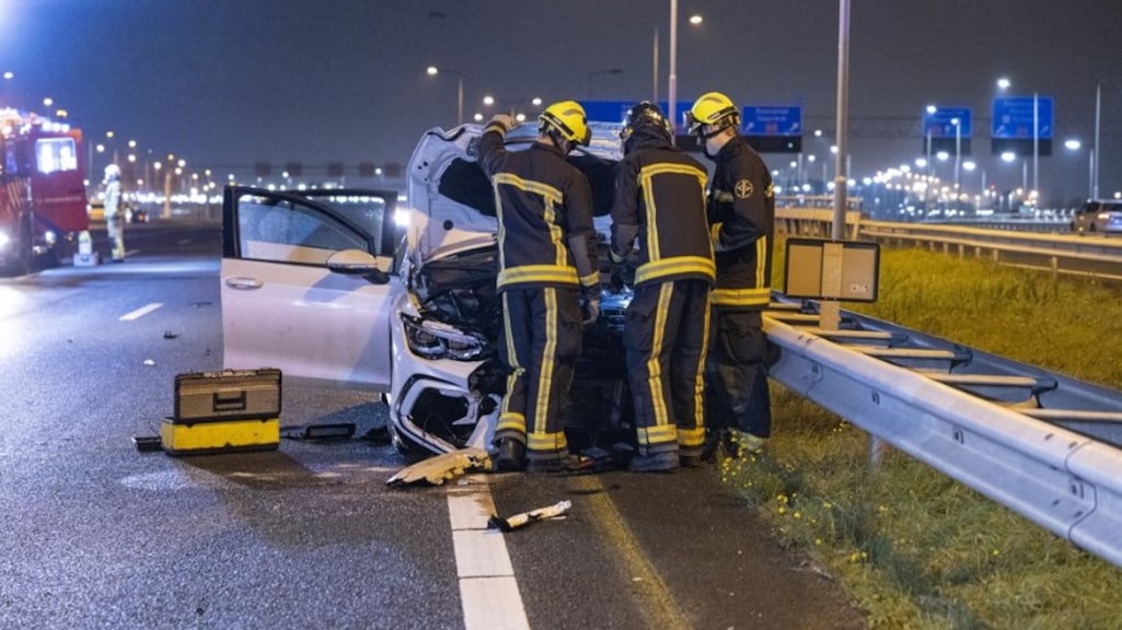 Archiefbeeld van een verkeersongeluk.