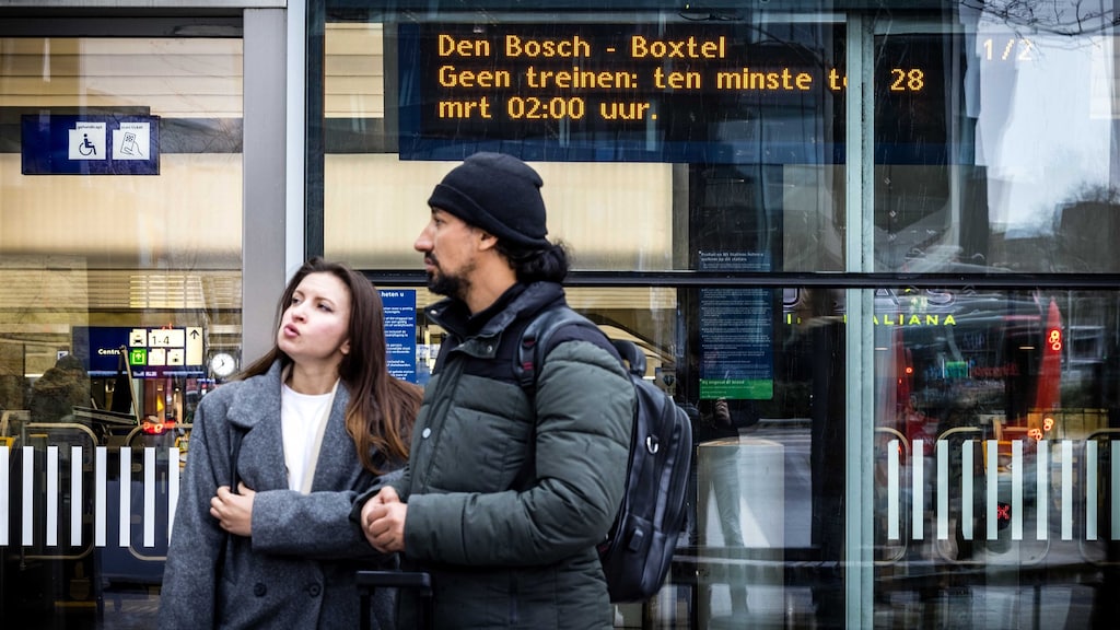 Mogelijk nog wekenlang geen treinen tussen Eindhoven en Den Bosch