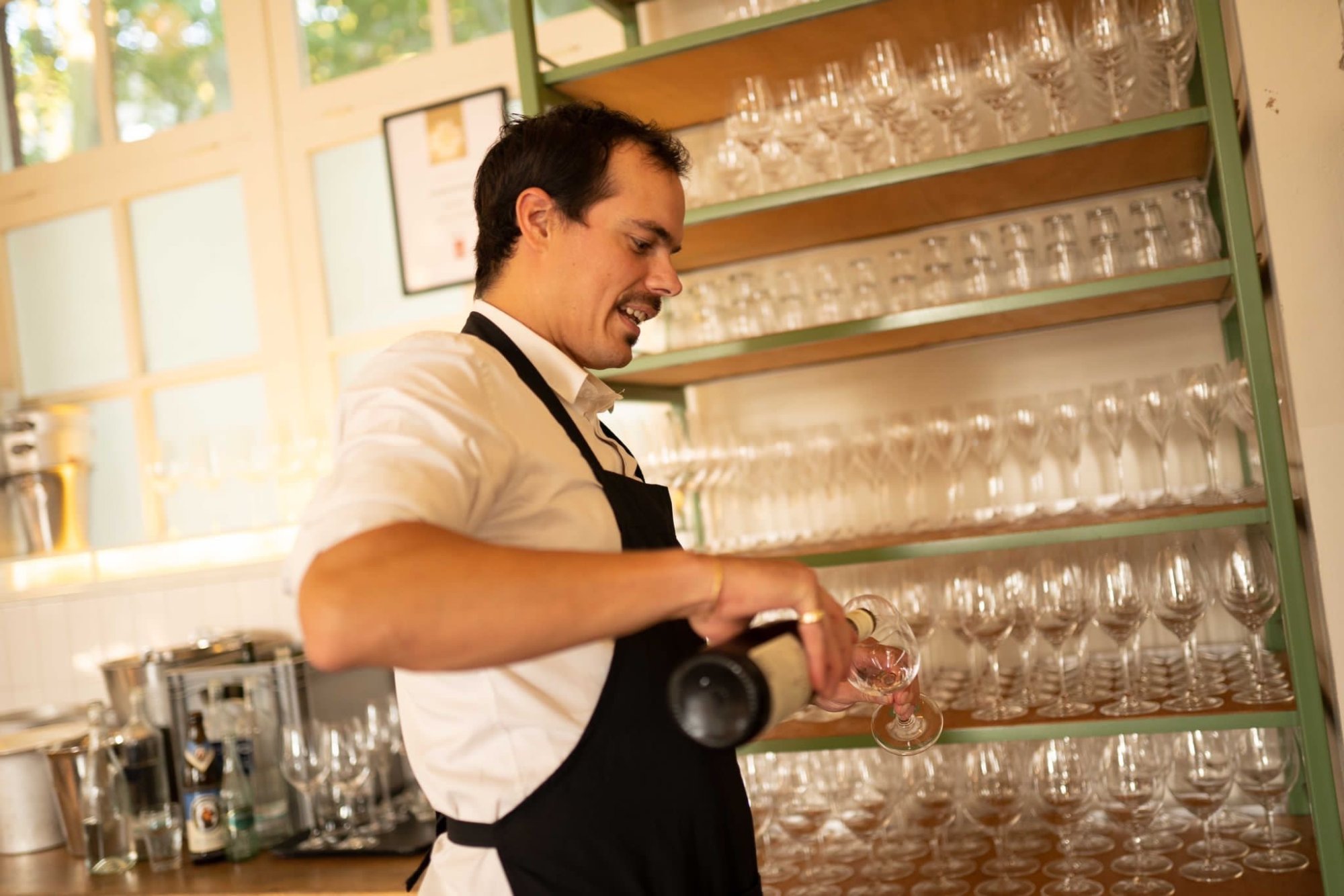 Bas Kaasenbrood, een van de eigenaren van restaurant Scheepskameel.