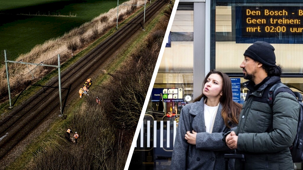 Dassenburcht bij Esch mag weg: 'hopelijk' eind volgende week weer treinen