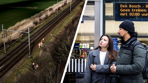 Dassenburcht bij Esch mag weg: 'hopelijk' eind volgende week weer treinen