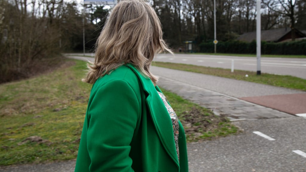 Na deze bocht veranderde Sonja's leven.