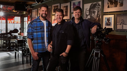 Nick, Simon en Kees maken documentaire over The Beatles