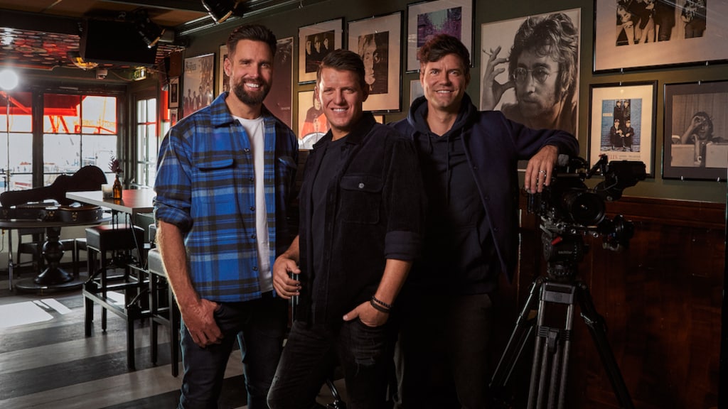 Nick, Simon en Kees maken documentaire over The Beatles