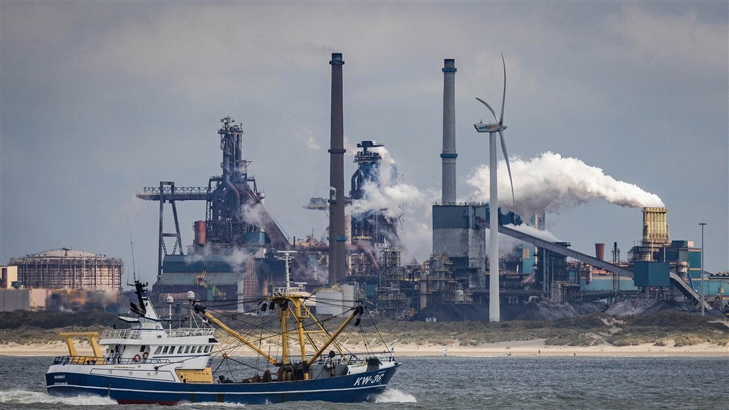 Voordeel hoge gasprijs: uitstoot CO2 grote industrie fors gedaald