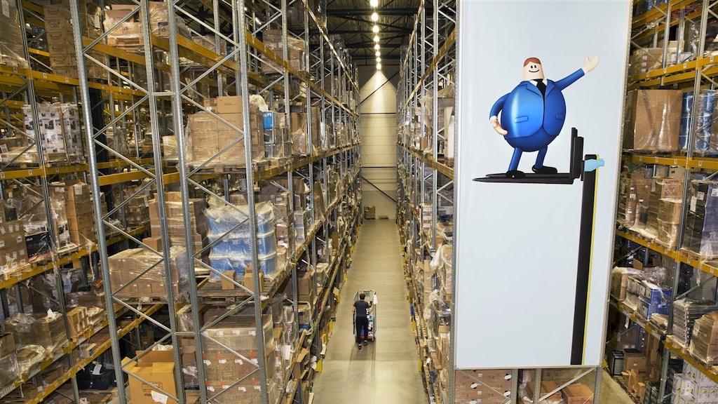 Een distributiecentrum van bol.com. Foto ter illustratie.