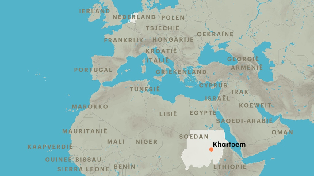 Niet alleen in Khartoem wordt gevochten, maar ook in andere regio's in Soedan.