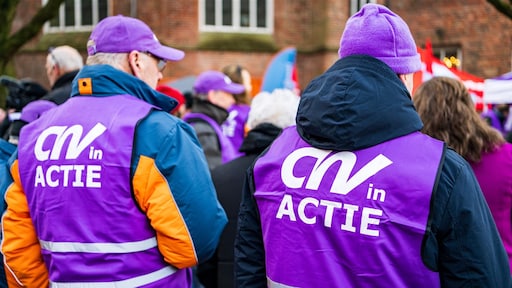 Helft vakbondsleden bereid om te staken voor een hoger loon