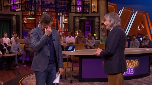 Wilfred maakt kapsel Johan belachelijk in Vandaag Inside