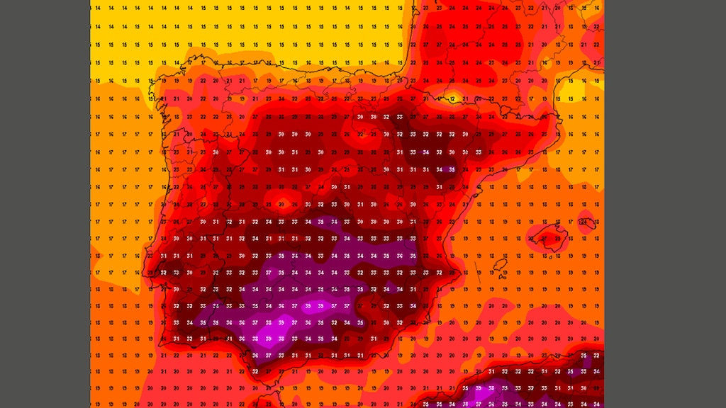 Uitzonderlijke hittegolf Spanje: temperaturen mogelijk tot 40 graden