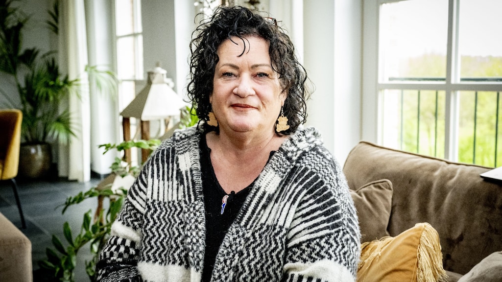 Caroline van der Plas heeft nog geen afscheid genomen van overleden man