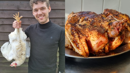 Bij dit restaurant help je met het slachten van de kip