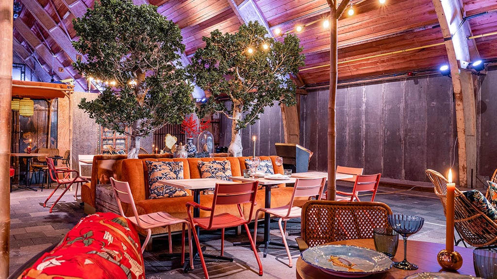 Het terras van Carolien Spoor.