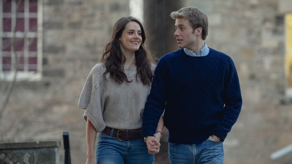 Netflix deelt eerste beelden William en Kate in The Crown
