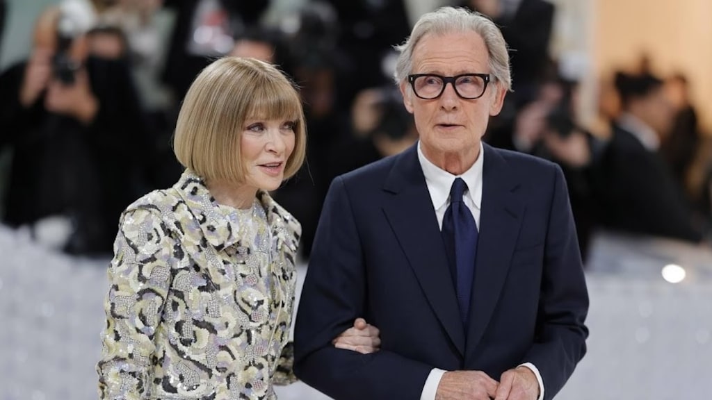 Anna Wintour lijkt relatie met Love Actually-ster Bill Nighy te bevestigen