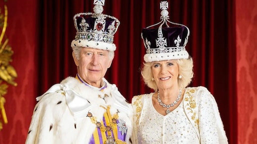 Koningshuis deelt eerste officiële foto's van Charles en Camilla als koning en koningin