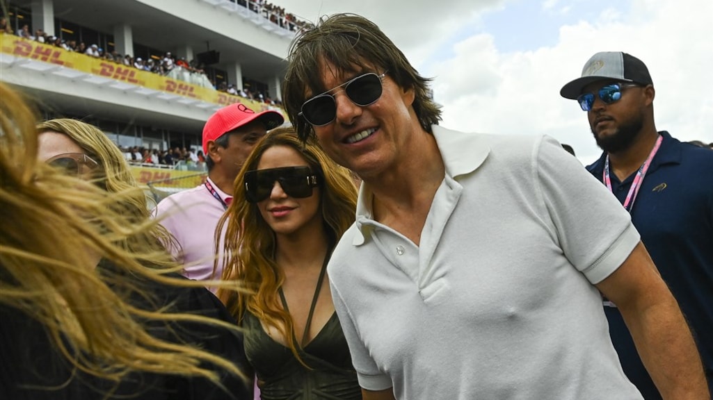 Shakira en Tom Cruise