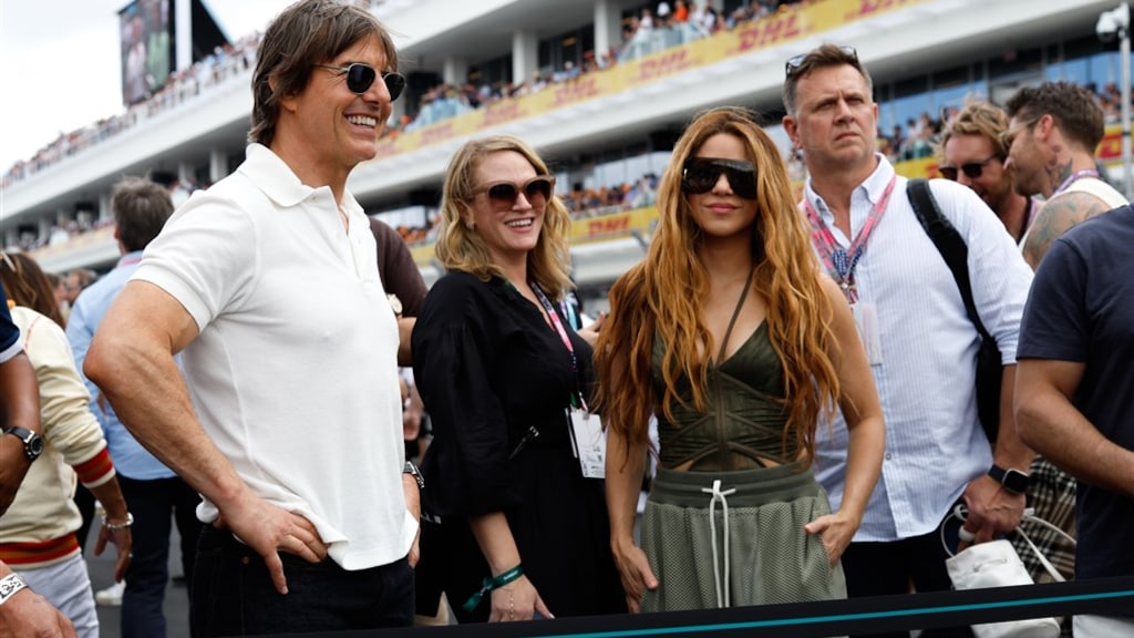 Tom Cruise en Shakira