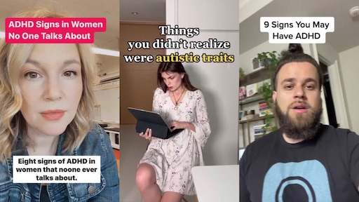Jongeren stellen eigen diagnoses via TikTok: 'Als je dit herkent heb je ADHD'