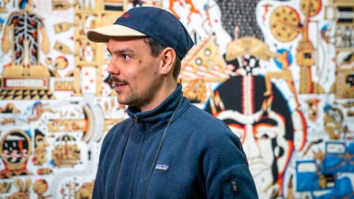 Illustrator lost studieschuld van 45.879 euro af met één wandtapijt