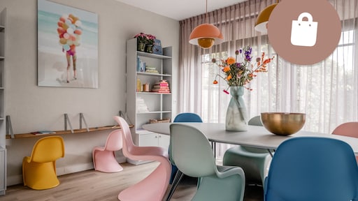 Shop the look: de kleurrijke woning van Gijs en Sophie