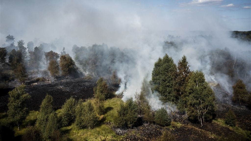 Verhoogde kans op natuurbranden door droogte: 'Loopt snel uit de hand'