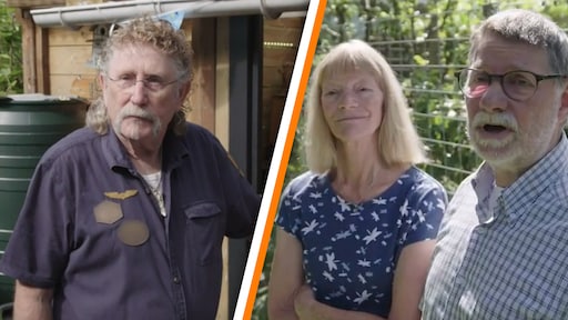 Dick gooit met vogelkooi naar buren om 'gevaarlijke boom' in De Rijdende Rechter