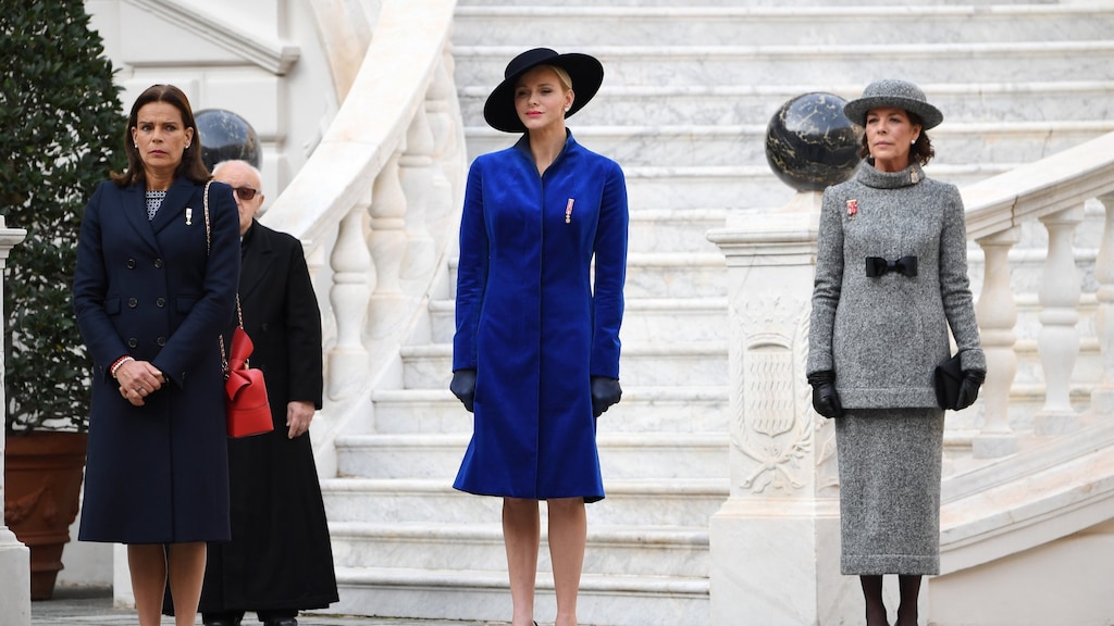 'Prinses Charlene negeert schoonzussen bij expo'