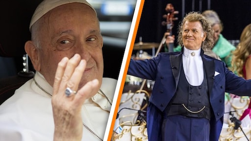 André Rieu gaat op bezoek bij paus Franciscus