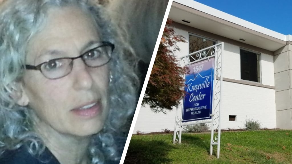 Corinne en de kliniek in Knoxville, Tennessee