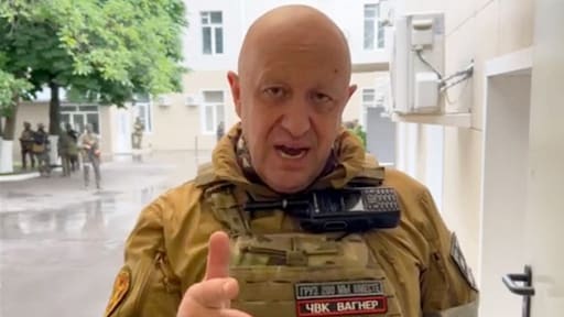 Prigozjins eerste woorden na vertrek: 'Dit was hoe begin van de oorlog eruit had moeten zien'